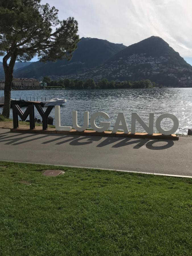 Connie S Home Free Parking Lugano Luaran gambar